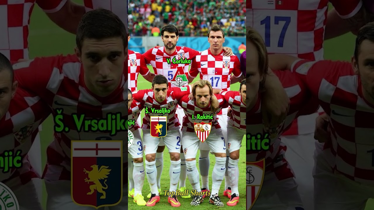 Croatia 1-3 Mexico | FIFA World Cup 2014 | Croatia Lineup 