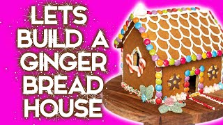 Making Tashas Gingerbread Castle Vlogmas Day 13, 2021