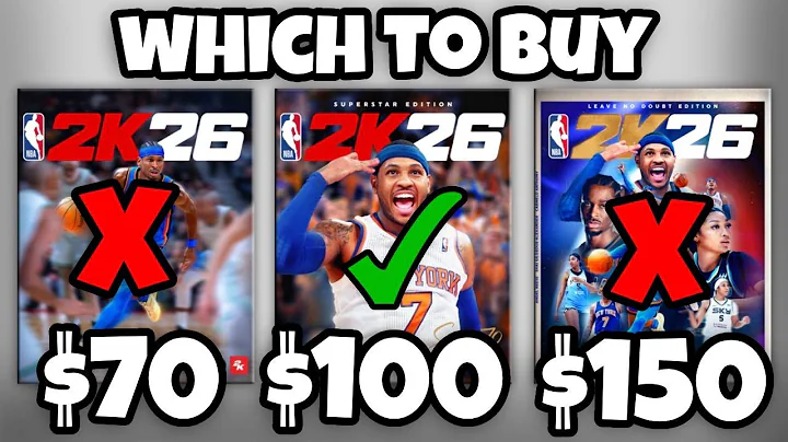 WHICH VERSION OF NBA 2K25 SHOULD YOU BUY?? (PRE ORDER BONUS REVEALED)
