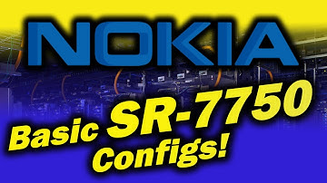 Basic Nokia SR-7750 Configuration | Quick Configs