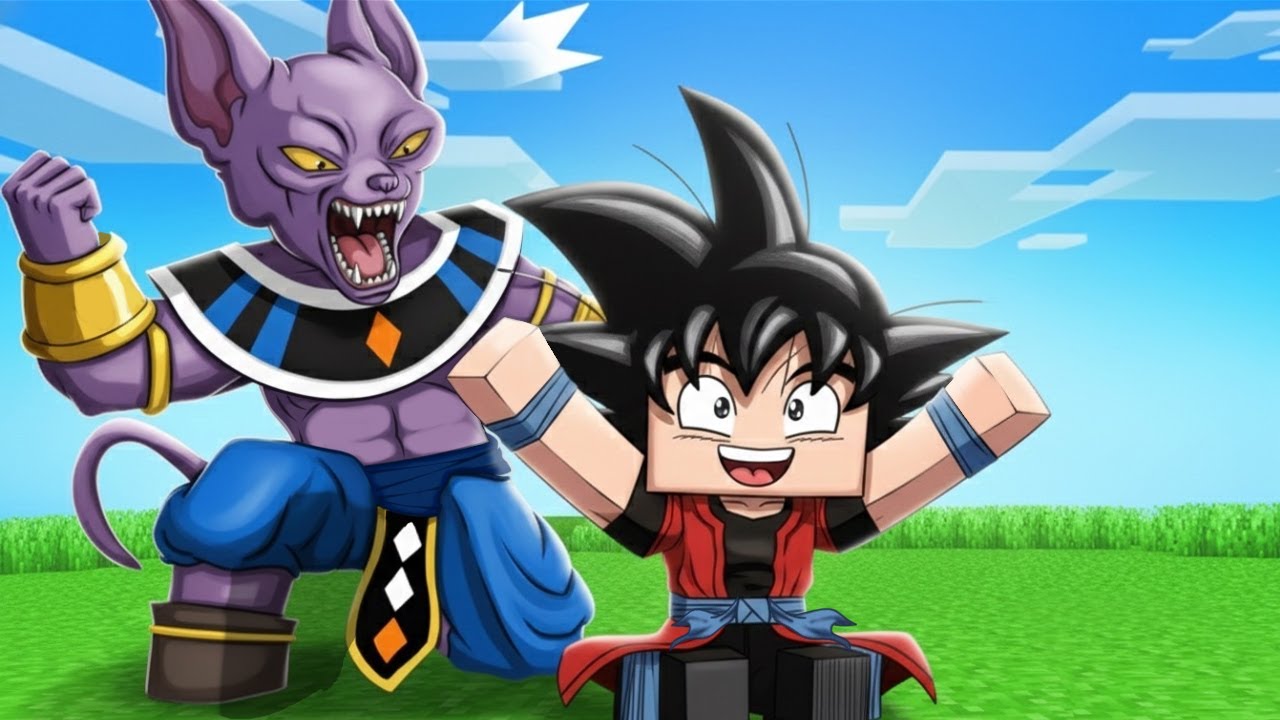 GOKU foi ADOTADO pelo BILLS dEUS da DESTRUIÇÃO no DRAGON BALL SUPER Minecraft !