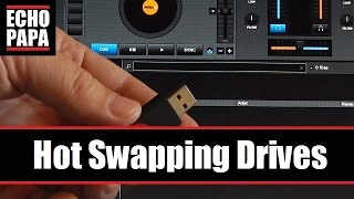 Virtual DJ 8: Hot Swap Drives