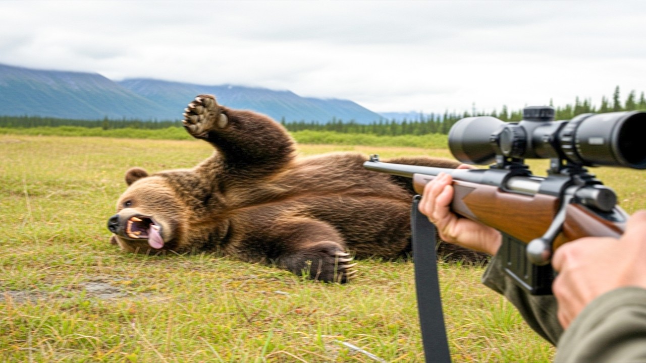 This Grizzly Bear Played Dead To Kill Hunter on October 12th, 2025