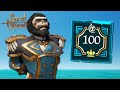 Hitting level 100 with the merchant alliance in sea of thieves