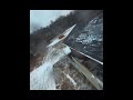 FPV drone fun - snowy camp 2