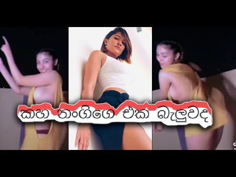 කහ නංගිගෙ එක බැලුවද - New Hot SL TikTok Video