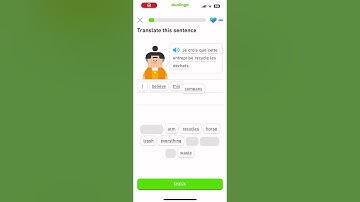 *Let’s learn French with Duolingo #beginner section 5:adventurer unit 8 #shorts #français