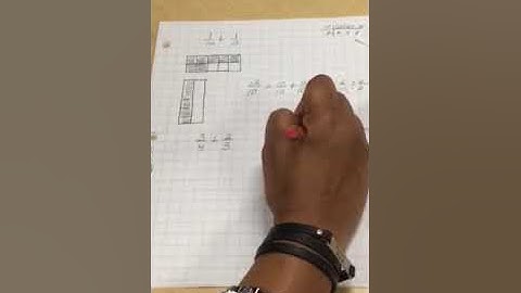 Adding Fractions Using Grid Paper