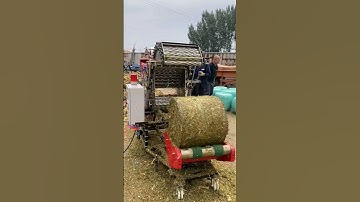 A necessary machine for breeding cattle and sheep to store fodder #satisfying