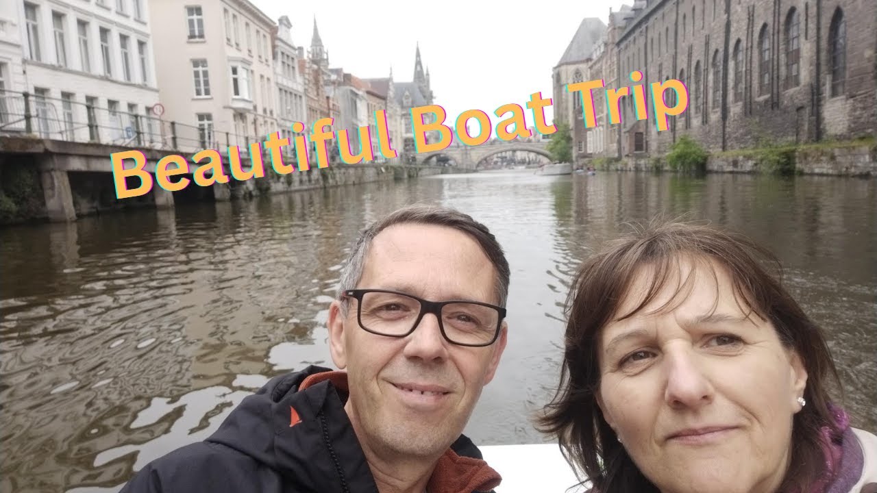 Ghent's Canal Boat Tour and Campsite walk around Urban Gardens