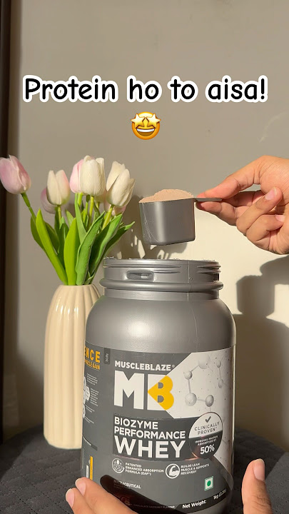 MUSCLEBLAZE BIOZYME WHEY 💪🏼 #muscleblaze #biozyme #protein #wheyprotein #unboxing #bestseller