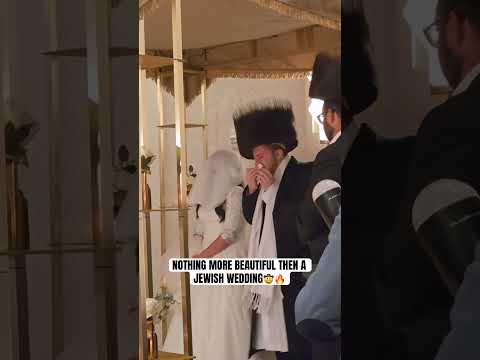 NOTHING MORE BEAUTIFUL THEN A JEWISH WEDDING🤠🔥