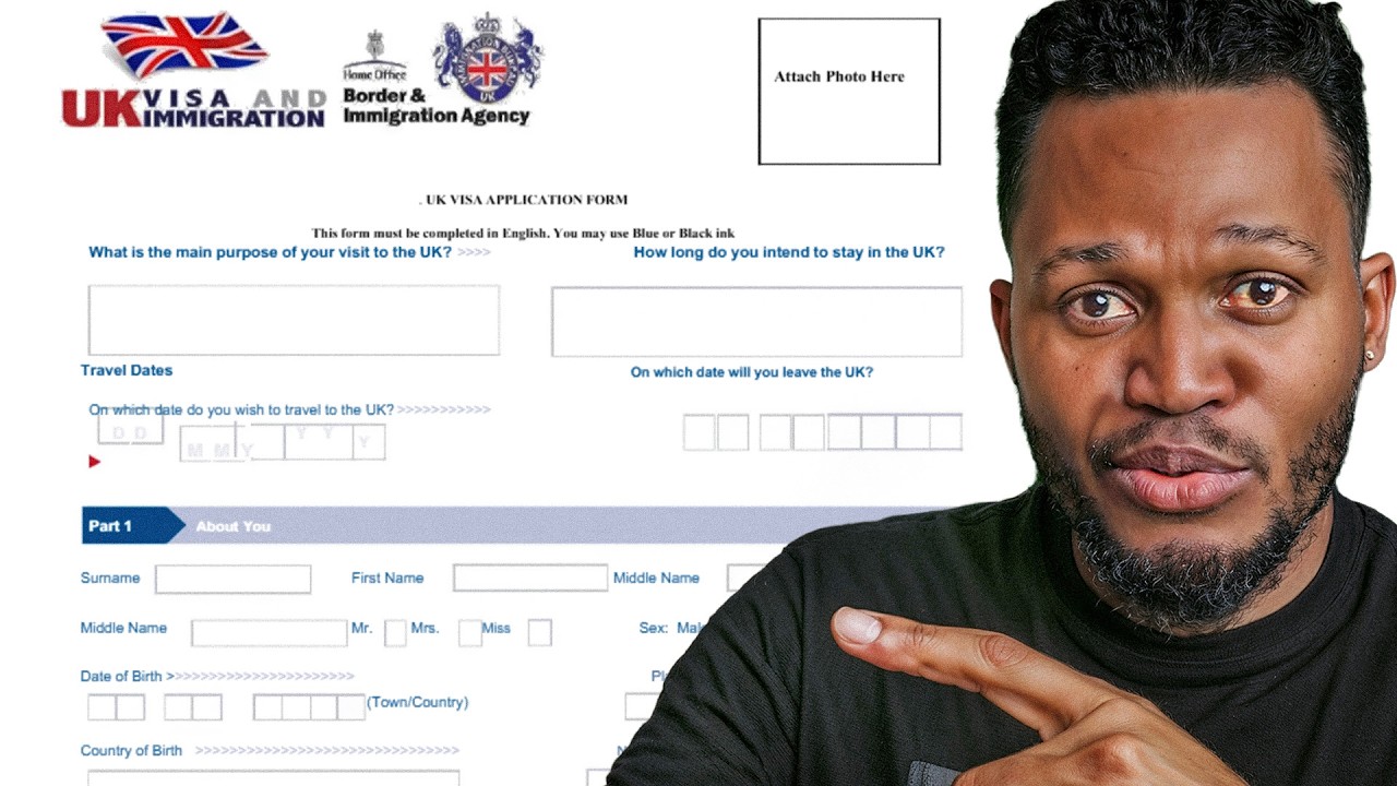 How To Fill The UK Visa Application Form By Yourself Without An Agent ...