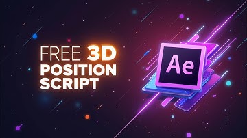 Free Z Script for After Effects Automate 3D Layer Positioning After Effects Tutorial