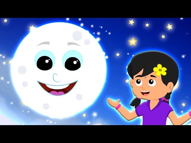 Chanda Mama Kitne Pyare | चंदा मामा | Hindi Nursery Rhymes | Hindi Animated  Song | Kids Rhymes - YouTube