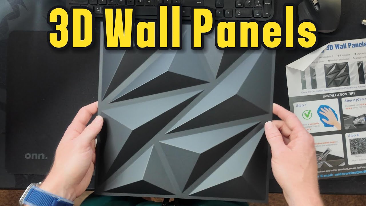 3D Wall Panels Review - YouTube