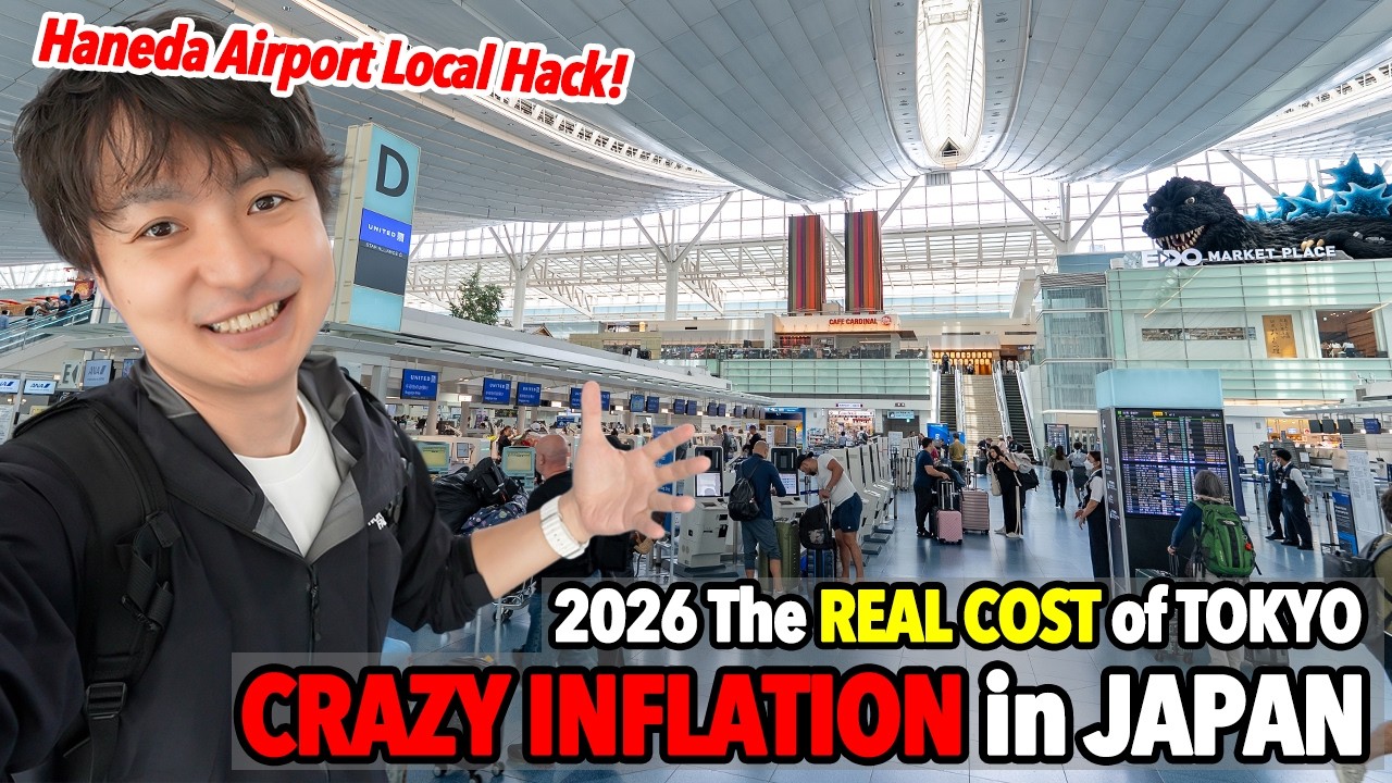 The REAL Cost of Japan Summer 2026 Inflation vs. Weak Yen! Haneda Airport Travel Hack & Guide Ep.635