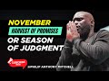 Philip Anthony Mitchell ENTRY &amp; END TIMES - NOVEMBER — Harvest of Promises or Season of Judgment?