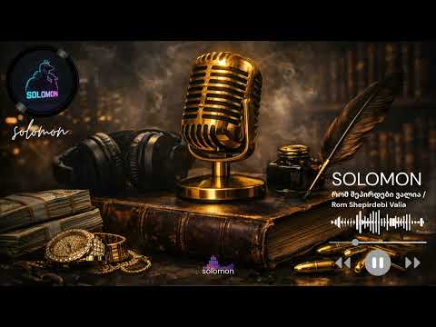 რომ შეპირდები ვალია / Rom Shepirdebi Valia / SOLOMON @1989_solomon 