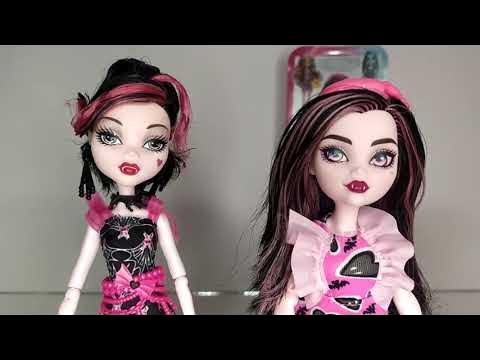 Boneca Draculaura Monster High Wave 3 Nova