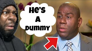 Magic Johnson Teaches Anthony Edward’s About NBA History!
