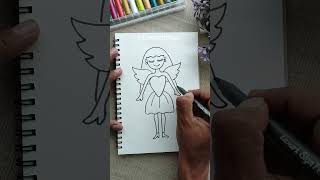 Master the Art of Drawing a Fairy Angle | Easy Steps to Draw a Fairy Like a Pro