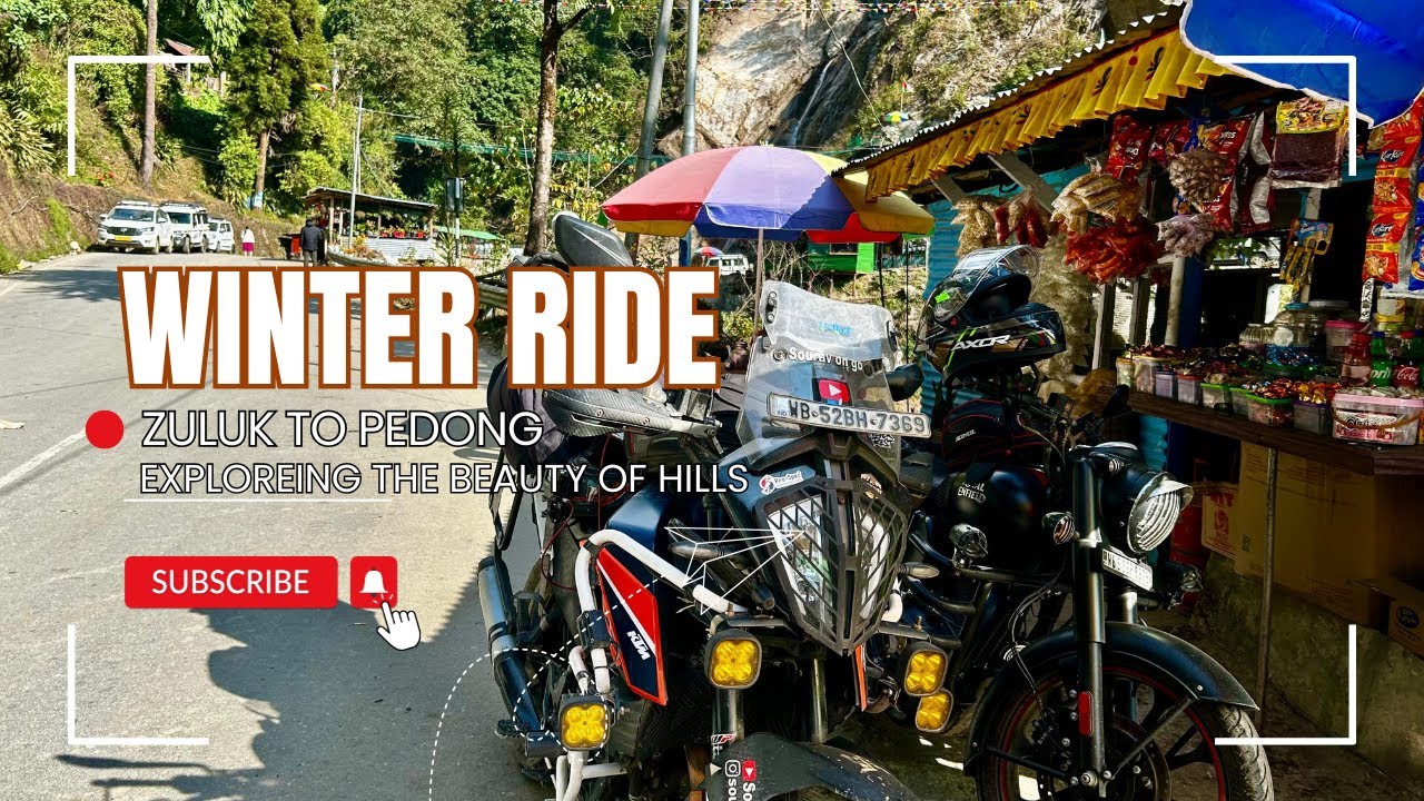 Episode - 4 || Winter Bike Ride to Sikkim || Zuluk to Pedong 