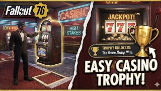 Ho costruito un CASINÒ in Fallout 76 e questo è successo... [Trofeo FACILE] screenshot 4