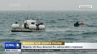 Celebrity MISSING SUB DEBRIS FOUND: Report: Five people aboard killed from "catastrophic implosion" Profile