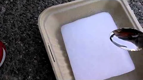 Dry Ice - Water Droplets