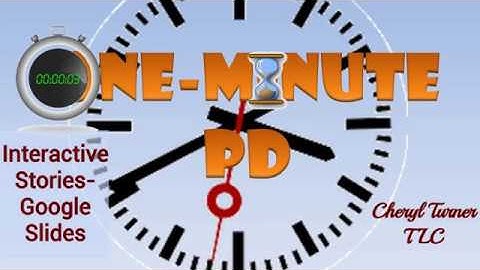 Interactive Stories using Google Slides