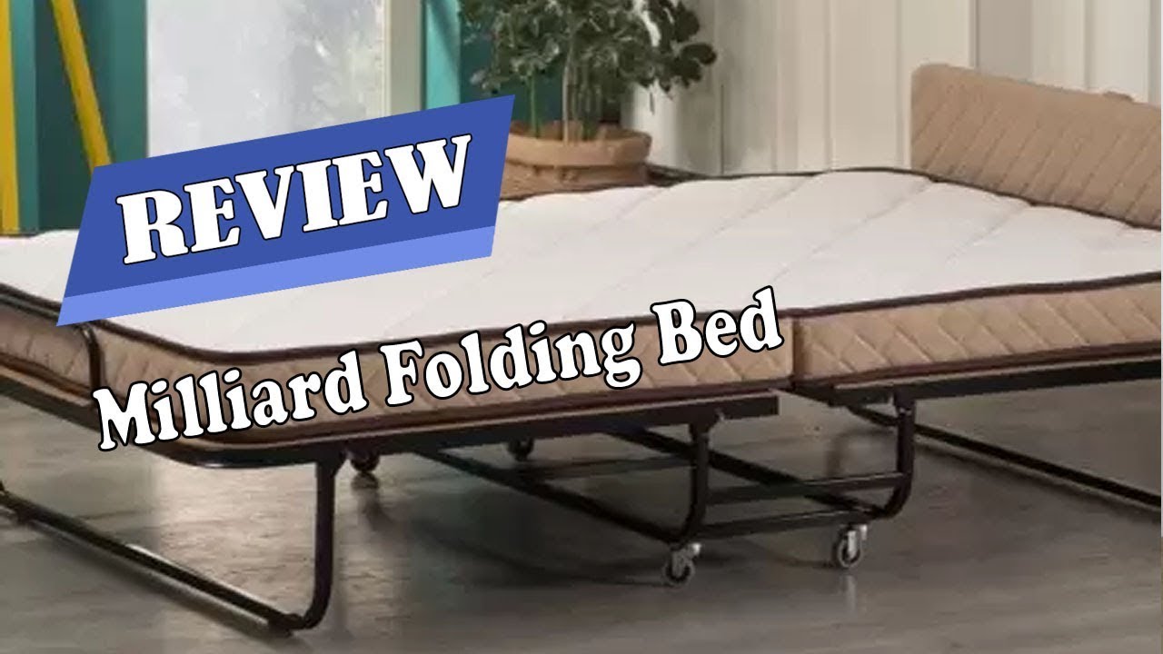 Milliard Universal Rollaway Folding Bed Storage Cover Review 2021