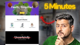 Create a One Page Website in 5 Minutes (WordPress Tutorial)