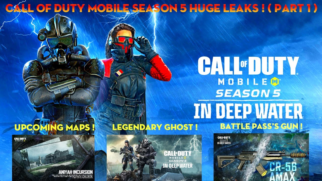 CALL OF DUTY MOBILE SEASON 5 HUGE LEAKS | [ PART 1 ] | 