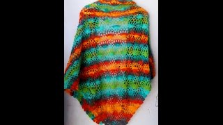 crochet festival shawl
