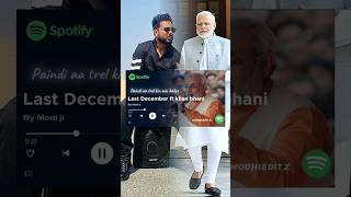 Modi in New Video Punjab song #shorts #short #shortvideo #trending #viral