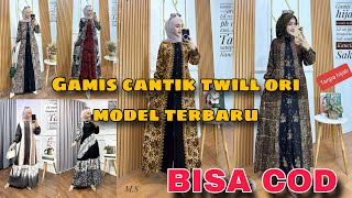 BISA COD Gamis Cantik Twill Ori Terbaru Order WA 089665538102 #gamistwill #gamismurah #tkw #shorts screenshot 2