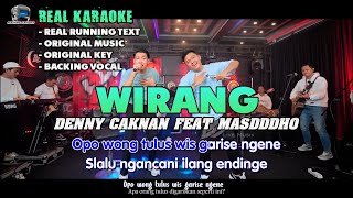 Wirang - Denny Caknan Feat Masdddho (Original Karaoke   Backing Vocal)