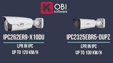 License plates recognition in UNV IPC