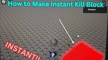 How to make a kill block in roblox studio!