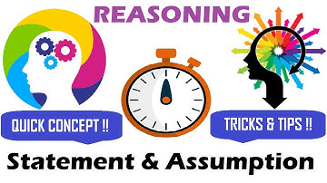 Statement & Assumption - Reasoning - CH-15