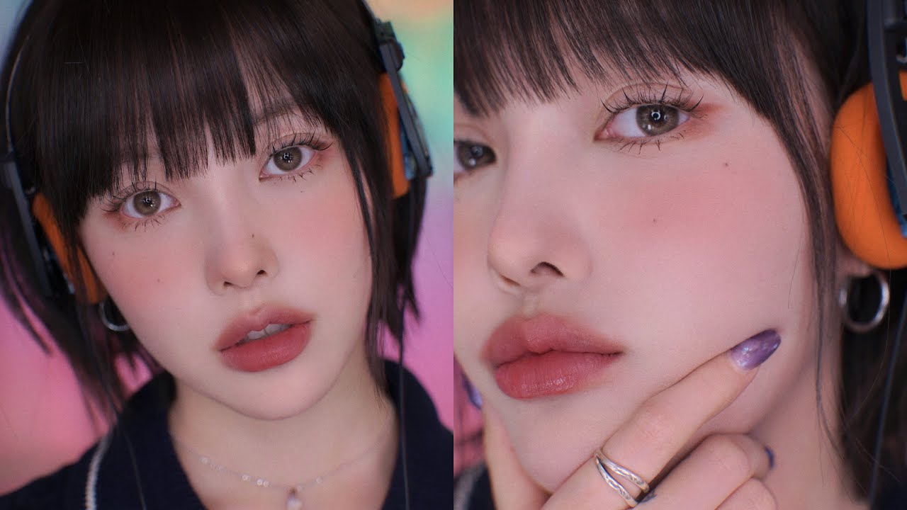 포근 포근🧸 발그레한 톤다운 코랄 메이크업 Soft and Rosy, Toned-Down Coral Makeup
