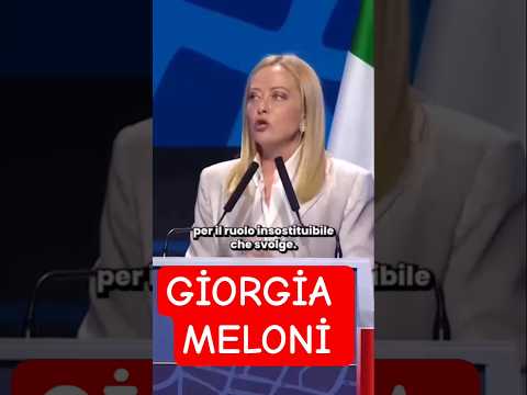 GİORGİA MELONİ Giorgia Meloni Italy Keşfet Viralvideo Edit Asmr Love Youtubeshorts Shorts