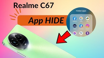 Realme c67 app hide kaise kare How to Hide App in Realme C67 5g