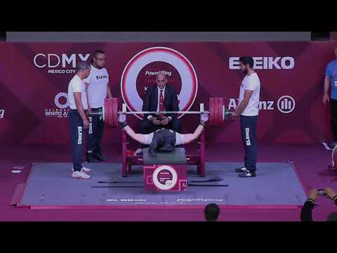 Amir Jafari Arangeh | Silver | Men's Up to 59kg | Mexico City 2017 World Para Powerlifting