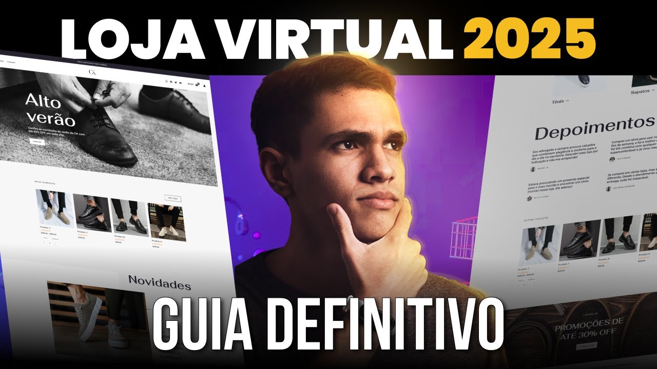 Como CRIAR UMA LOJA VIRTUAL DO ZERO 2025 - Guia Completo! - YouTube