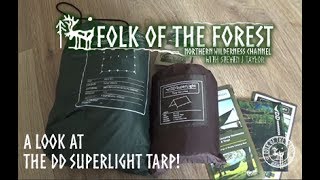 DD Superlight Tarp, a look at the tarp and Setup