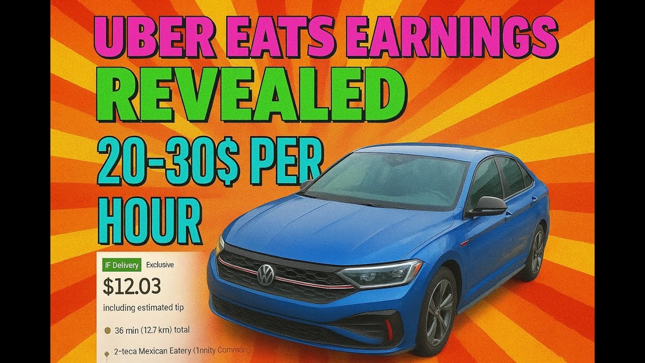 Uber Eats Earnings Revealed in Canada - How Much I Made 2024