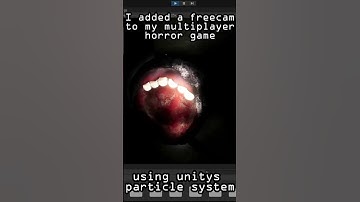 I used unitys particle system #multiplayerhorror  #horrorgaming #devlog #indiegame #indiedev