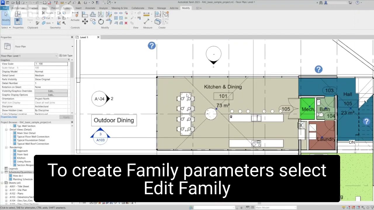 How to create Revit Family Parameters?